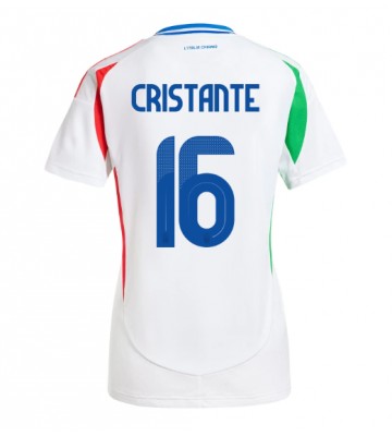 Italien Bryan Cristante #16 Replika Udebanetrøje Dame EM 2024 Kortærmet